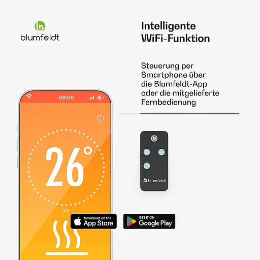 Інфрачервоний обігрівач Blumfeldt Gold Bar Slim (10046346) - фото 2