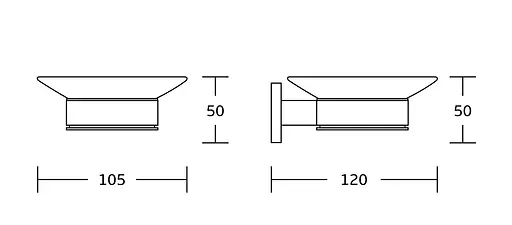Мильниця VBI Jupiter brushed gold VBI-040605BG, Золотий - фото 2