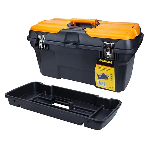 Ящик для інструменту  Sigma металеві замки 582×310×234мм 7403681 - фото 3