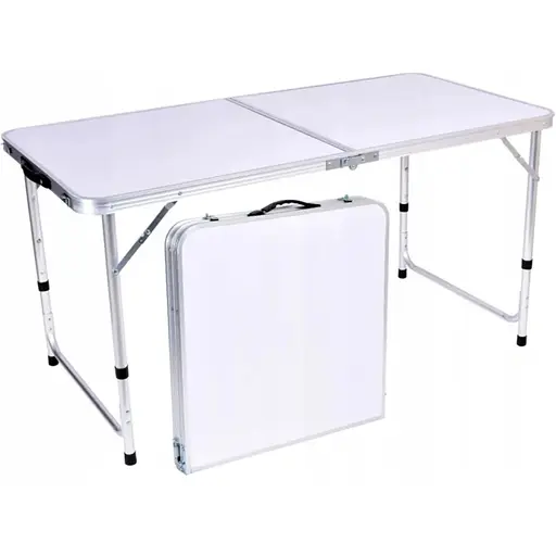 Стол туристический Chomik Garden Line Ranger раскладной с 4 стульями белый - фото 3