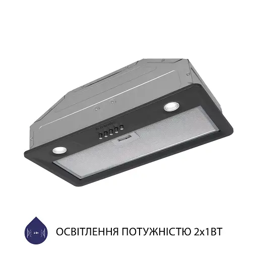 Вытяжка полновстраиваемая Minola HBI 5202 GR 700 LED - фото 5