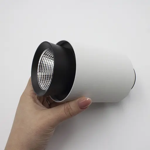 Накладний світильник Skarlat RSLC78015 15W WH+BK 4000K - фото 5