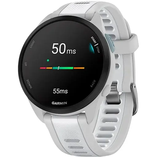 Смарт-часы Garmin Forerunner 165 Music Mist Gray/Whitestone 010-02863-B1 - фото 1