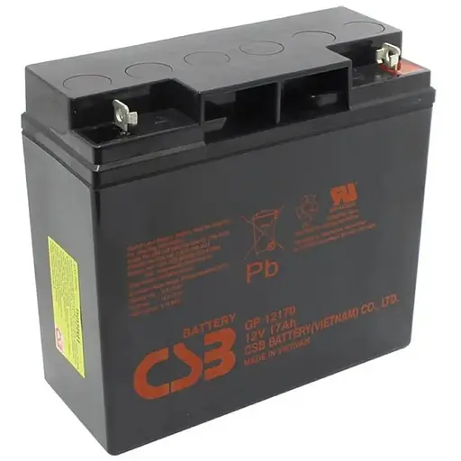 Акумуляторна батарея CSB GP12170B1, 12V 17Ah (181х77х167мм) Q4/96