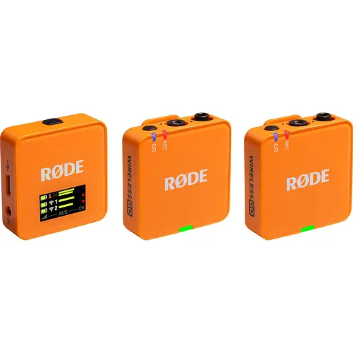 Мікрофонна радіосистема Rode Wireless GO Gen 3 Orange (WIGOGEN3ORA) [154375] - фото 1