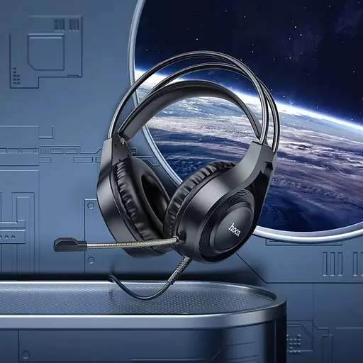 Навушники Hoco W106 Tiger gaming headset Black - фото 8