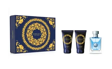 Набор Versace Pour Homme 50 мл туалетная вода, 50 мл гель для душа, 50 мл шампунь - фото 1