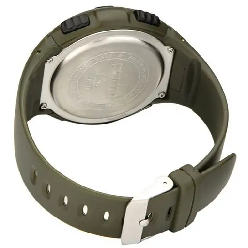 Чоловічий спортивний годинник Skmei 1405 Solar на сонячній батареї Зелений - фото 5