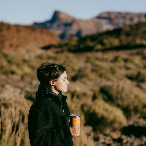 Термокружка Fiskars On-the-go 0.5 л оранжевая (1078761) - фото 4