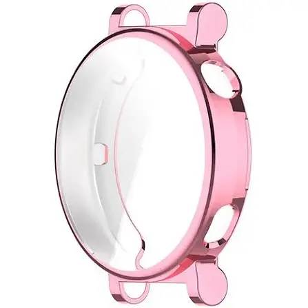 Чехол-накладка DK Silicone Face Case для Huawei Watch GT 4 41mm (pink rose) - фото 3