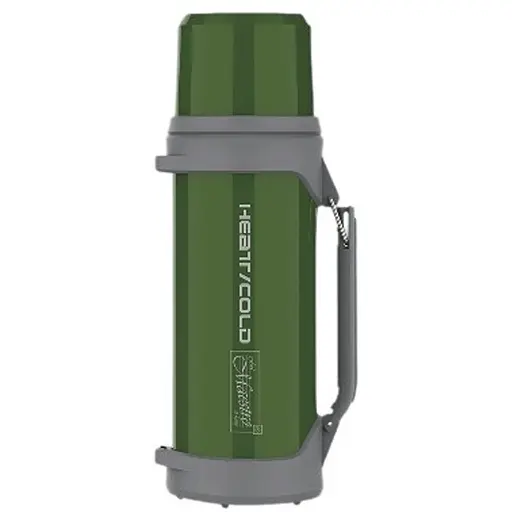 Термос з нержавіючої сталі Maestro MR-1631-100 1 л термочашка термокухоль термопляшка Зелений - фото 1