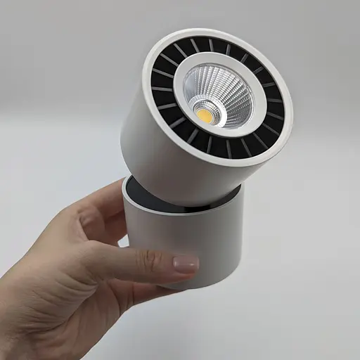 Точечный светильник Skarlat RSLC7529 12W WH+BK 3000K - фото 2