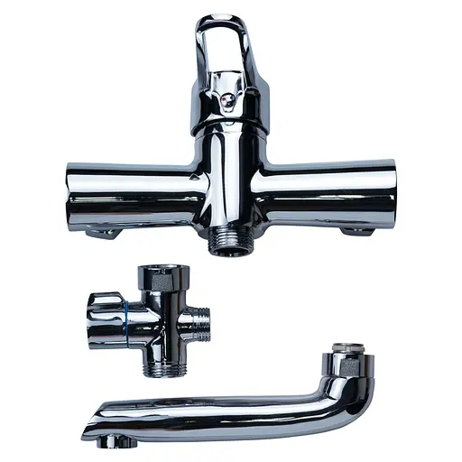 Змішувач для ванни AQUATICA HL-3C130C 9734210 - фото 3