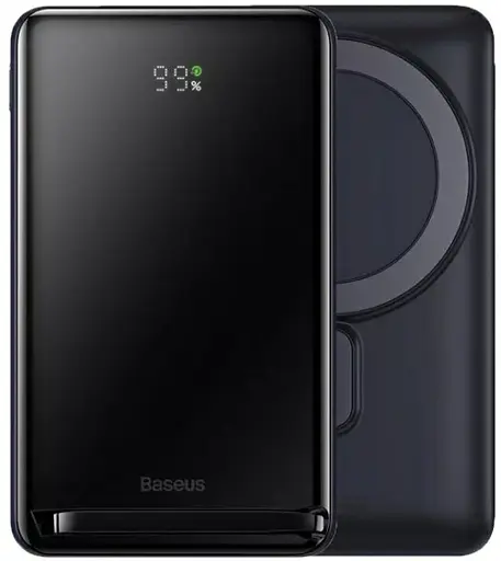 Повербанк Baseus 10000 mAh 20W (PPCX000003) Black (MagSafe) - фото 7