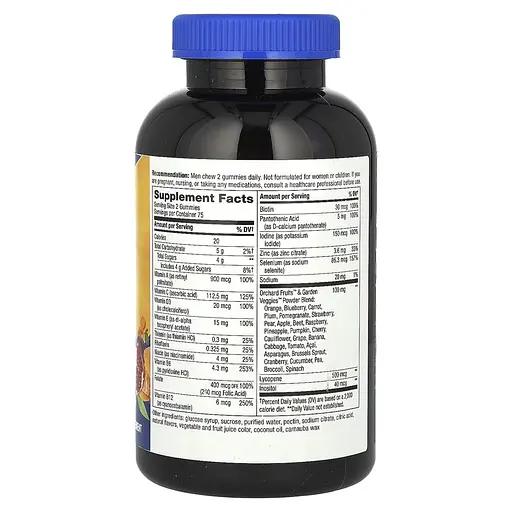 Комплекс для здоров'я чоловіків Nature's Way Alive! Men's Gummy, 150 желейок - фото 2