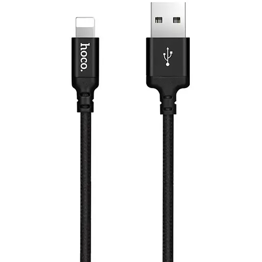 Кабель Hoco X14 Times speed Lightning charging cable L-2 м Чорний