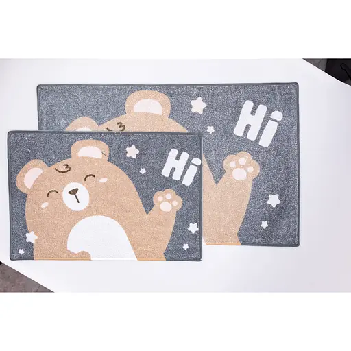 Набір килимків Yiwu HP-47-7 у дитячу кімнату 80х50 см / 60х40 см 2 шт. - фото 4