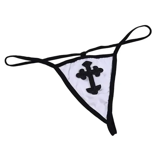 Еротичний костюм Хтива черниця спокусливий S чорний K000203 - фото 6