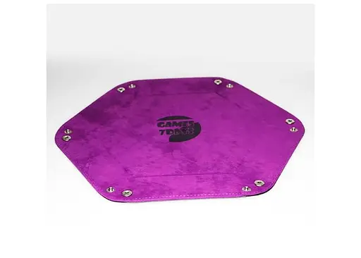 Настільна гра Games 7 Days Лоток для кубиків Hexagon dice tray - Light purple (g7dhexdt04) - фото 3