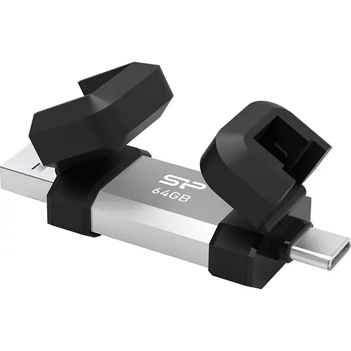 USB 64G SILICON POWER usb3.2+TypeC Mobile C51 - фото 1