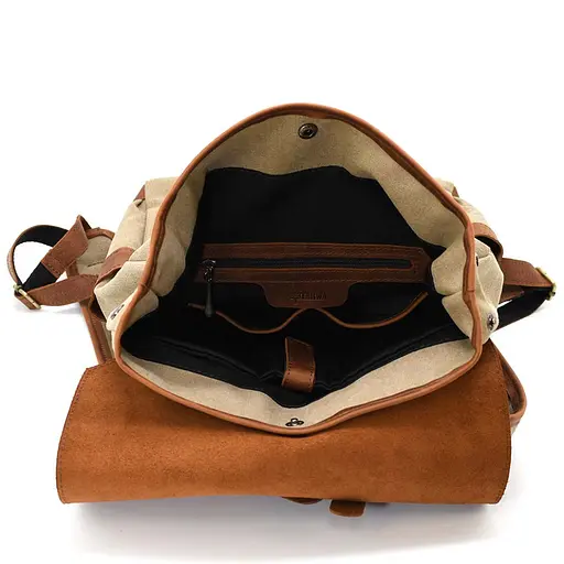 Чоловічий шкіряний рюкзак TARWA 42х33х12 см sum0026128 - фото 7