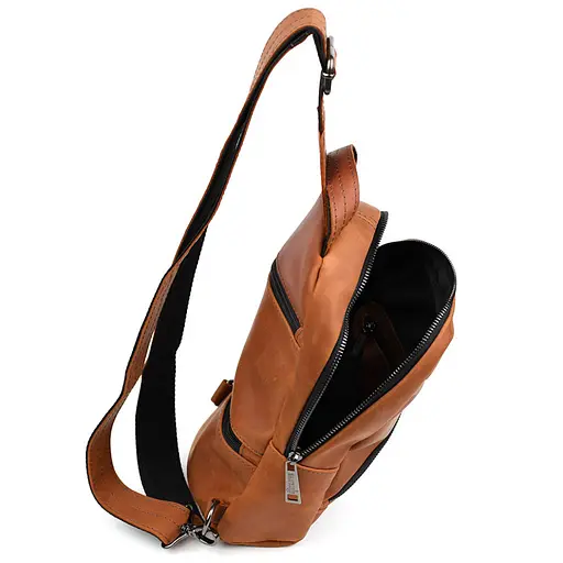 Рюкзак кожаный на одно плечо TARWA sum0026675 - фото 6