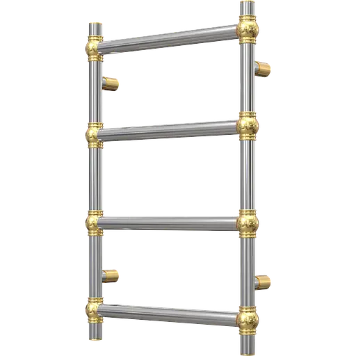 Водяной полотенцесушитель Navin Retro 500x800 Золотые шары 12-028153-3680, Золотой - фото 1