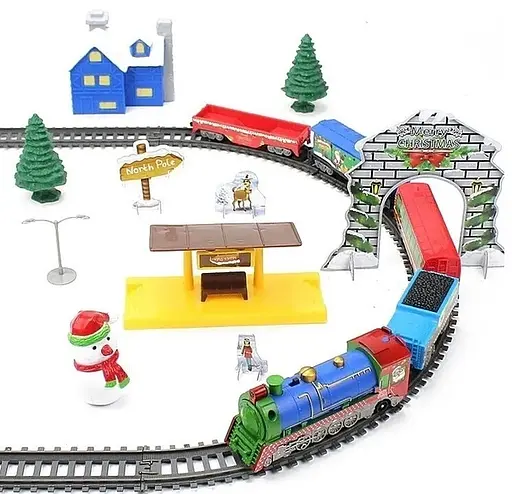 Залізниця Christmas 21816, довжина 732см, у коробці 90*40*10см (6903317298136) - фото 2