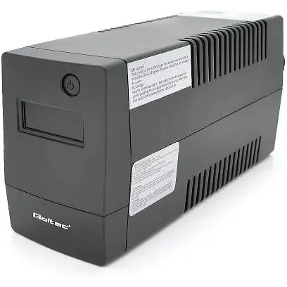 Джерело безперебійного живлення Qoltec QLT1000 600W LED дисплей металевий корпус - фото 1