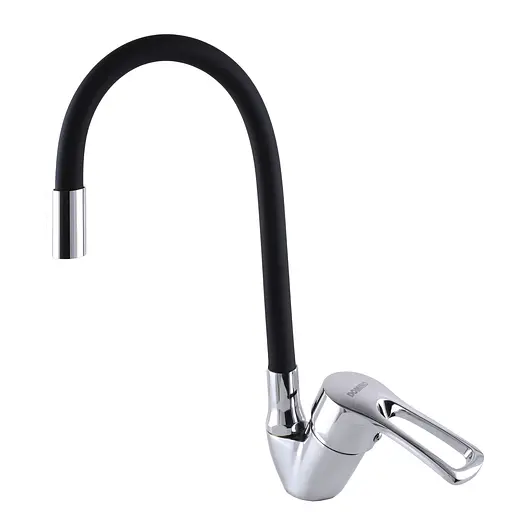 Смеситель для кухни Domino SIRIUS DSV-203SLR-Black - фото 3