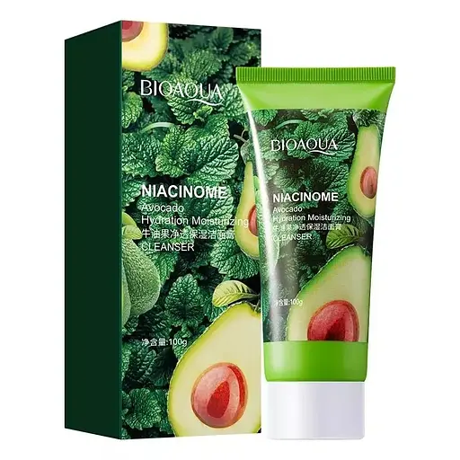Пінка для вмивання Bioaqua Niacinome Avocado з екстрактом авокадо 100 г