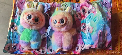 Мягкая кукла-сюрприз LABUBU, радужные цвета, 4 сезон (в ассортименте) - фото 2