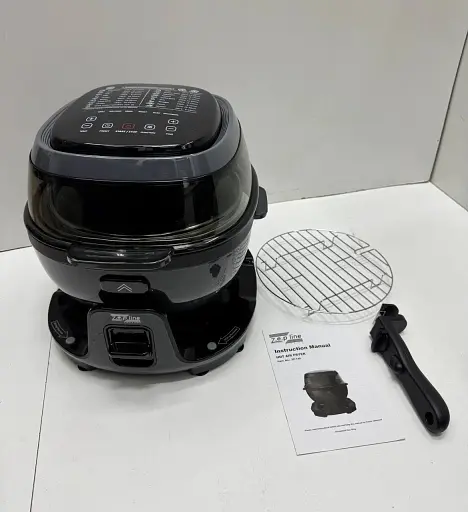 Смарт-аэрофритюрница с функцией вращения на 18 программ Zepline ZP-140, 10 л 4000 Вт - фото 5