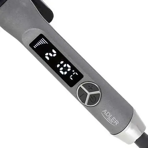 Плойка Adler AD 2114 25 мм 300 Вт до 210 °C керамическое покрытие 12 температурных режимов - фото 2