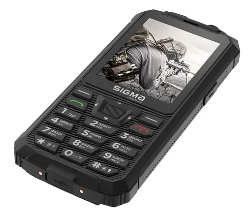 Мобильный телефон Sigma X-treme PR68 Type-C Black UA UCRF - фото 3