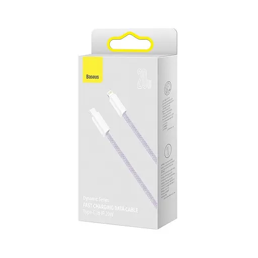 Кабель Baseus Dynamic 2 Series Fast Charging Data Cable Type-C to iP 20W 1 м Purple - фото 2