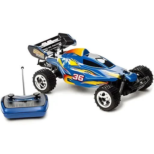 Радіокерована машина 30 см 999-36, акумуляторна, із зарядкою, амортизаторами та ударостійким корпусом - фото 2
