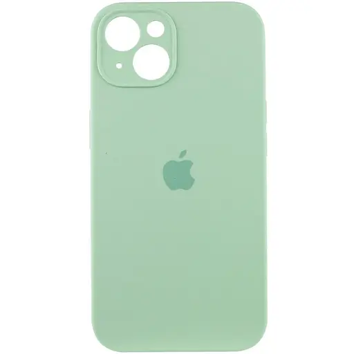 Чохол Epik Silicone Case Full Camera Protective AA для Apple iPhone 15, 6.1 Зелений/Pistachio