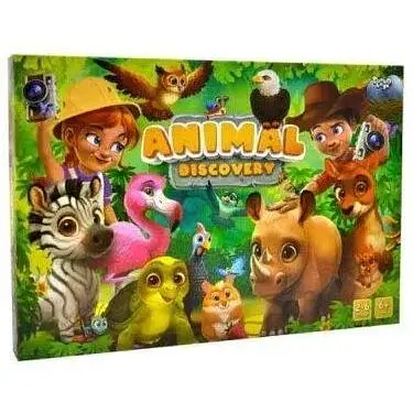 Настільна гра Danko Toys Animal Discovery G-AD-01-01U (2000989361329) - фото 1