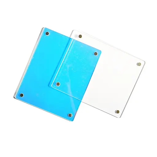 Фоторамка универсальная для Instax Mini Square Wide магнитная прозрачная - фото 2