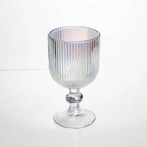 Набір келихів для вина 6 штук 220 мл винні келихи на ніжці скляні фужери для вина подарункові Yiwu HP-19-205 - фото 3