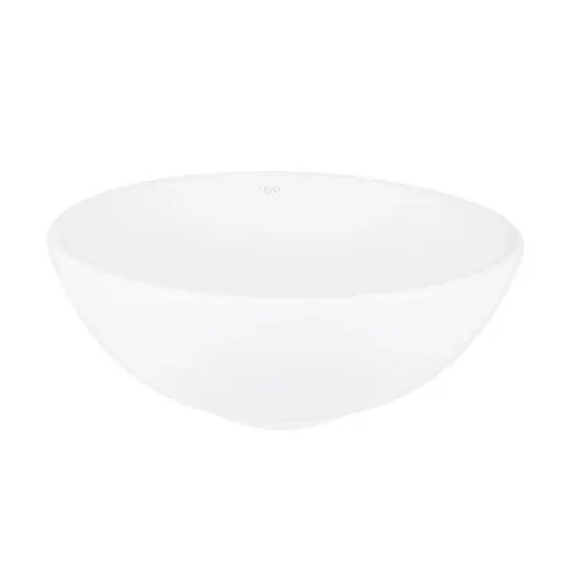 Умивальник Qtap Owl накладний кругла 400x400x155 мм White + донний клапан PU02, Білий - фото 3