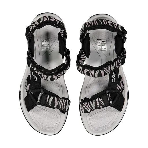 Сандалі CMP Hamal Wmn Hiking Sandal 37 Black/White (1097-38Q9956-44UL 37) - фото 3
