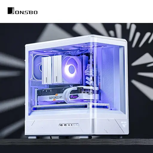 Корпус JONSBO D200 White - фото 2