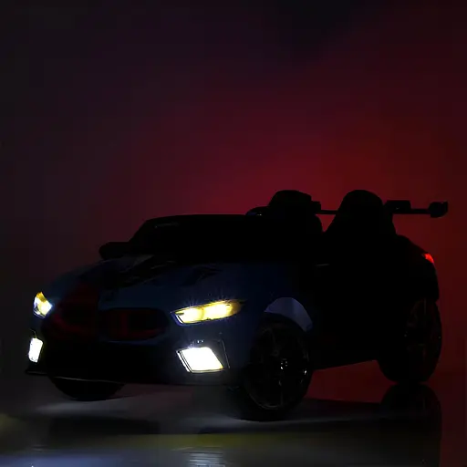 Електромобіль дитячий Bambi M 5849EBLRS-11 24V спортивний BMW для двох із пультом керування - фото 2