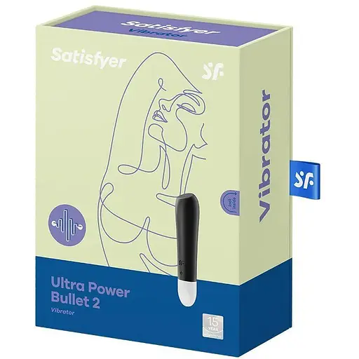 Виброкуля Satisfyer Ultra Power Bullet 2 Black для точечной стимуляции - фото 7