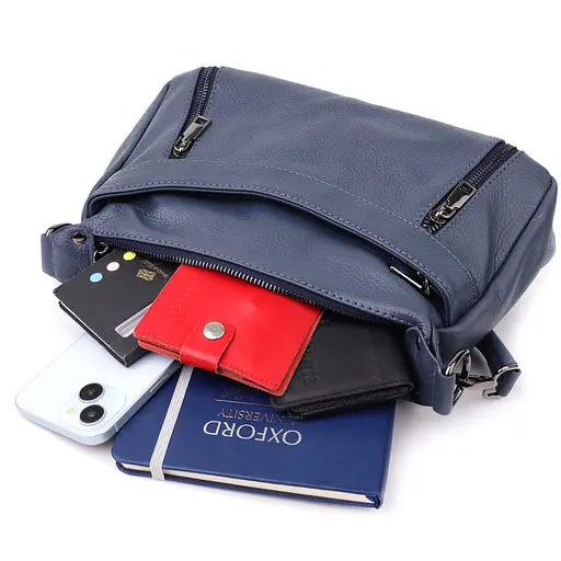 Женская сумка Vintage из натуральной кожи 26х19х10 см sum0027603 - фото 9