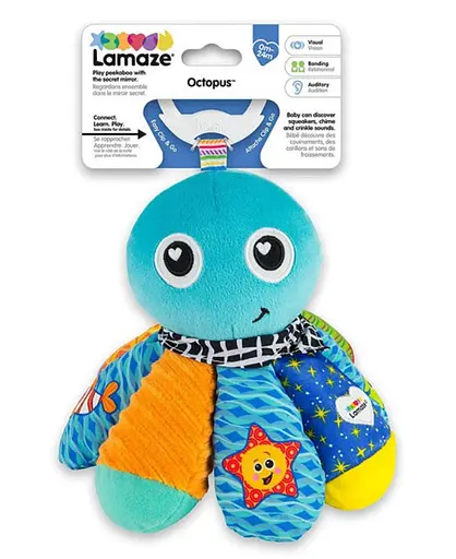 М'яка іграшка підвіска Lamaze Восьминіг L27514 - фото 4