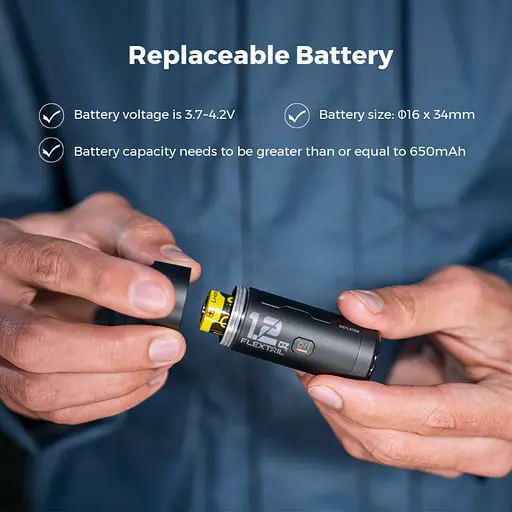 Портативний міні-насос Flextail Zero Pump, чорний - фото 11