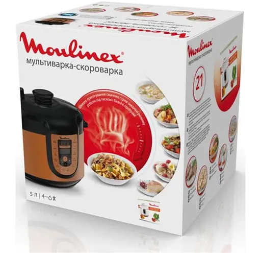 Мультиварка-скороварка Moulinex CE5A0F34 - фото 9